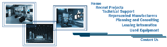 Cinema Equipment Sales navigation